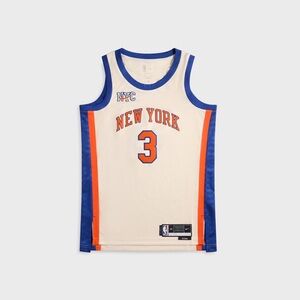 Nike New York Knicks City Edition Josh Hart # 3 Basketball Jersey Natural XL.